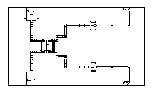 Fig 4b: Substrate of 230 GHz mixer